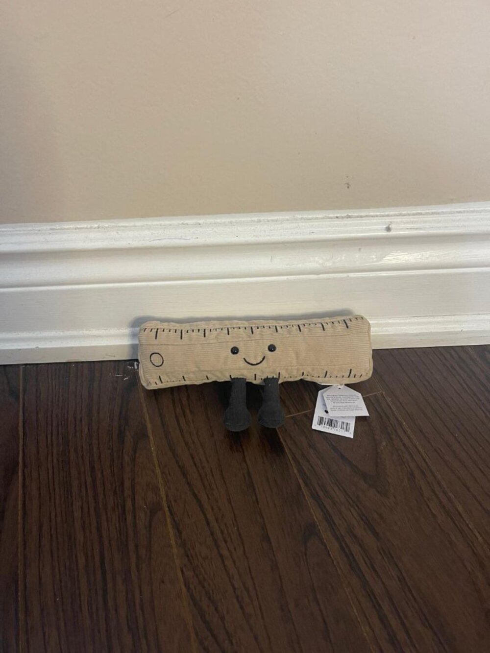 Jellycat Amuseables Ruler Soft Toy in Brown 7.9 Inch Decorative Item